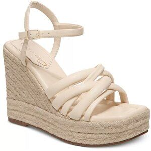 Circus by Sam Edelman Irene Wedge Sandals Size 11 New Color Vanilla Bean